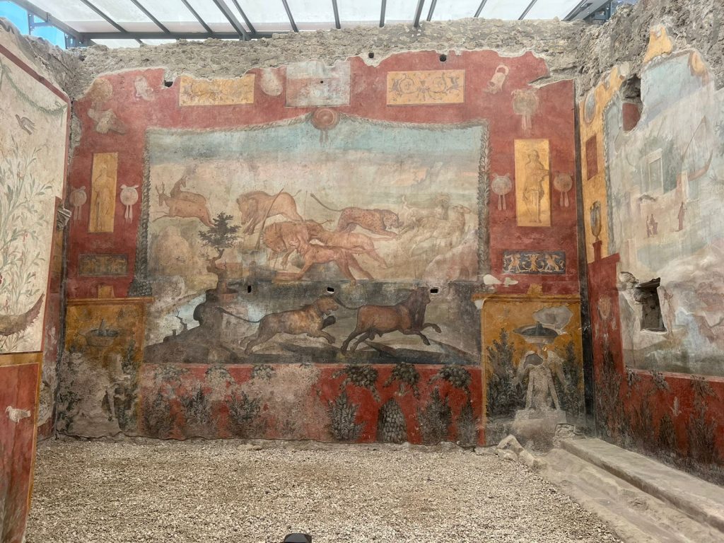 Interior of a house in Pompeii