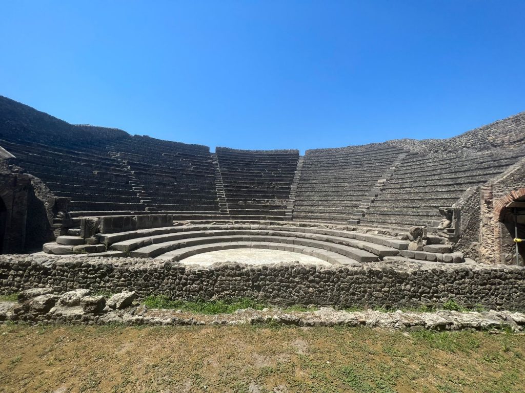Roman theater, Pompeii
