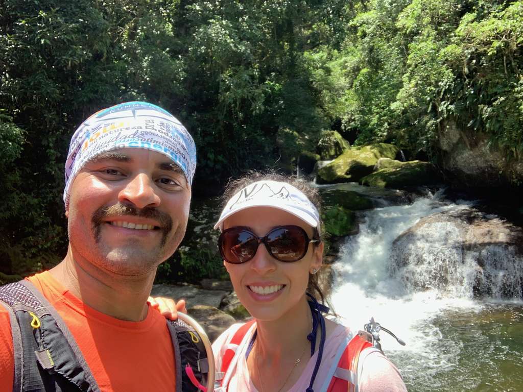 Waterfall along the Bonete trail