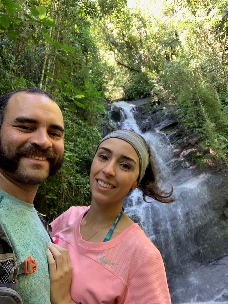 Cachoeira Véu de Noiva waterfall near Maringá, Rio de Janeiro