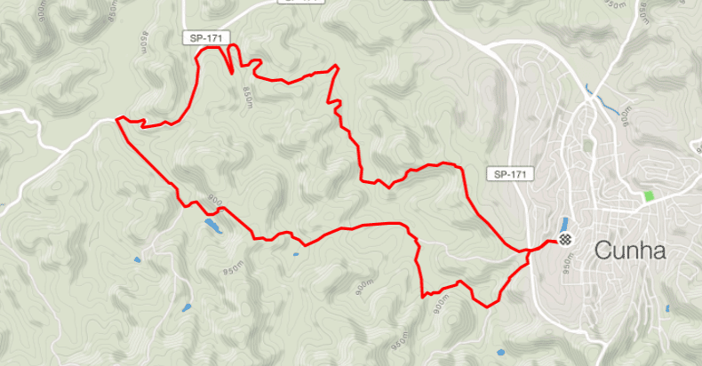 Cunha Move Trail route