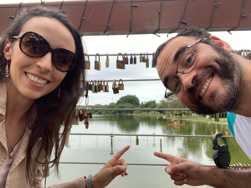 Deck do Amor and our padlock