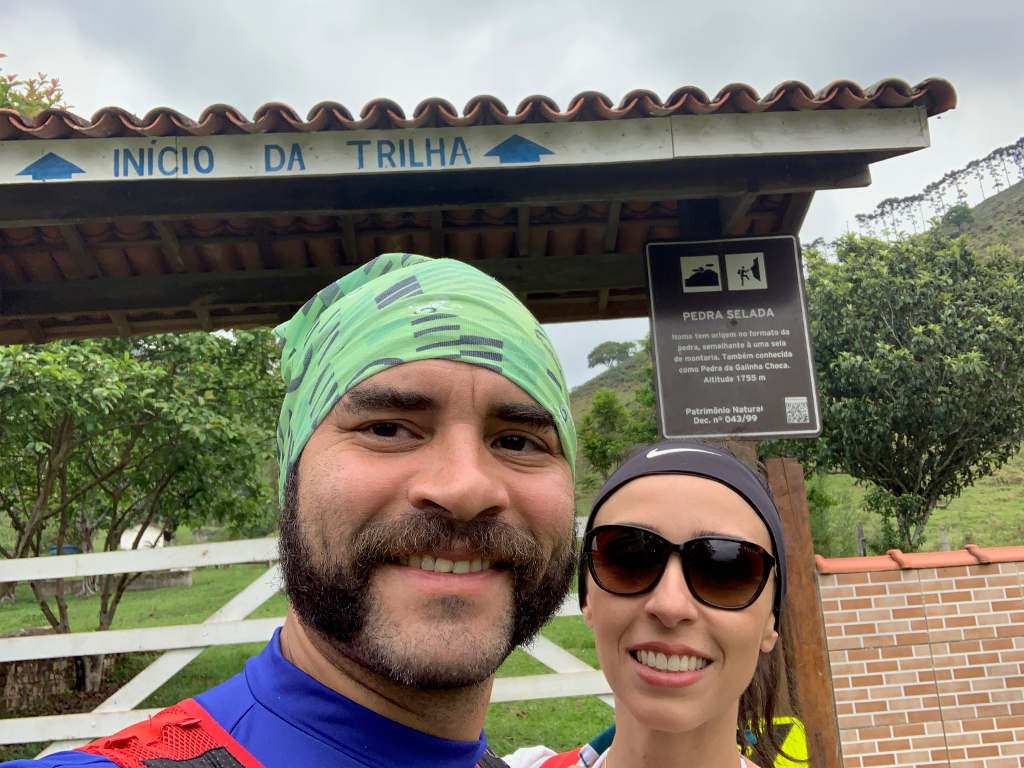 Entrance to the Pedra Selada trail in Visconde de Mauá
