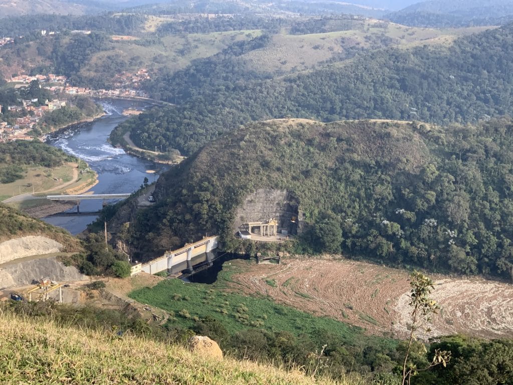 Unfortunately, the reservoir has a trash problem