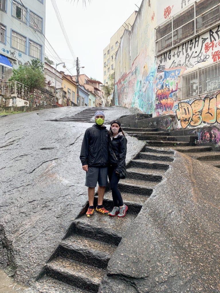 Steps at Pedra do Sal