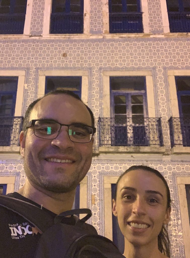 Tiled colonial houses in São Luís, Maranhão, Brazil