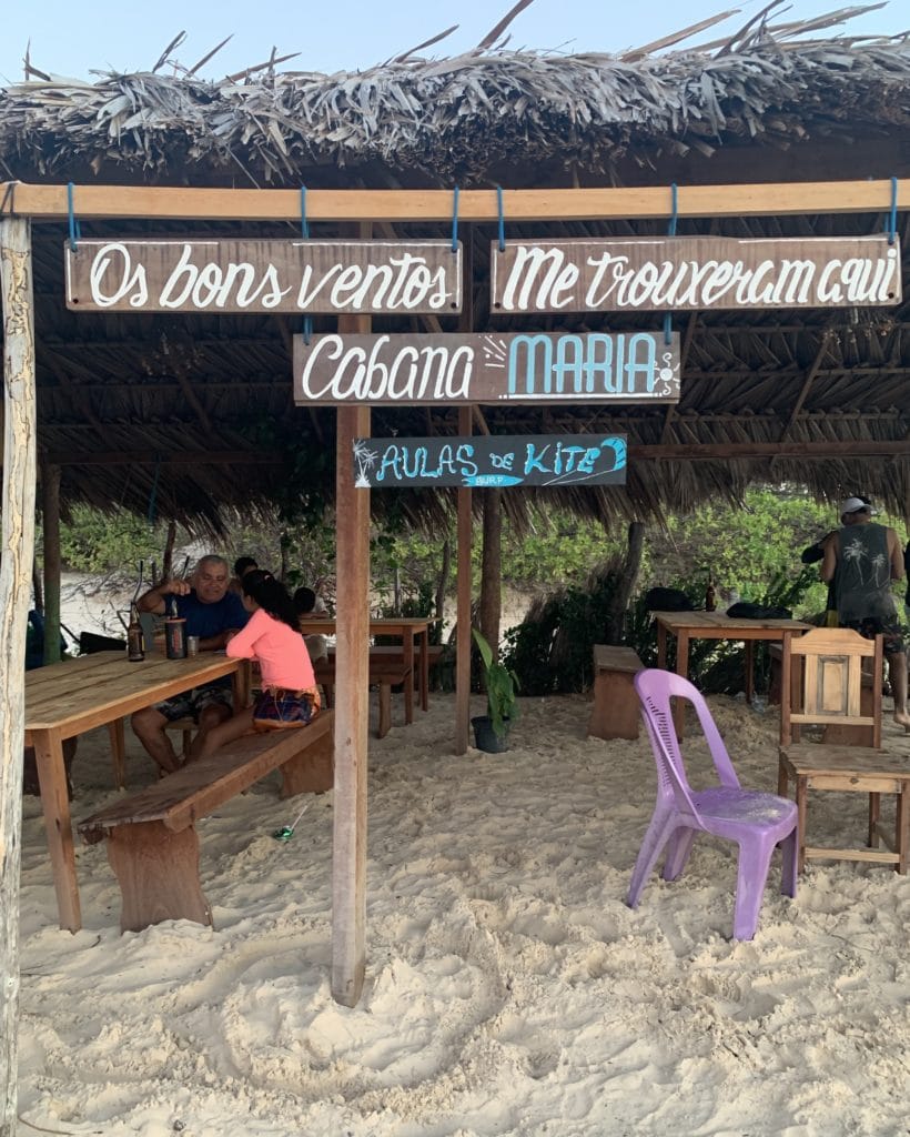 Cabana Maria, a good pick for where to eat in Atins