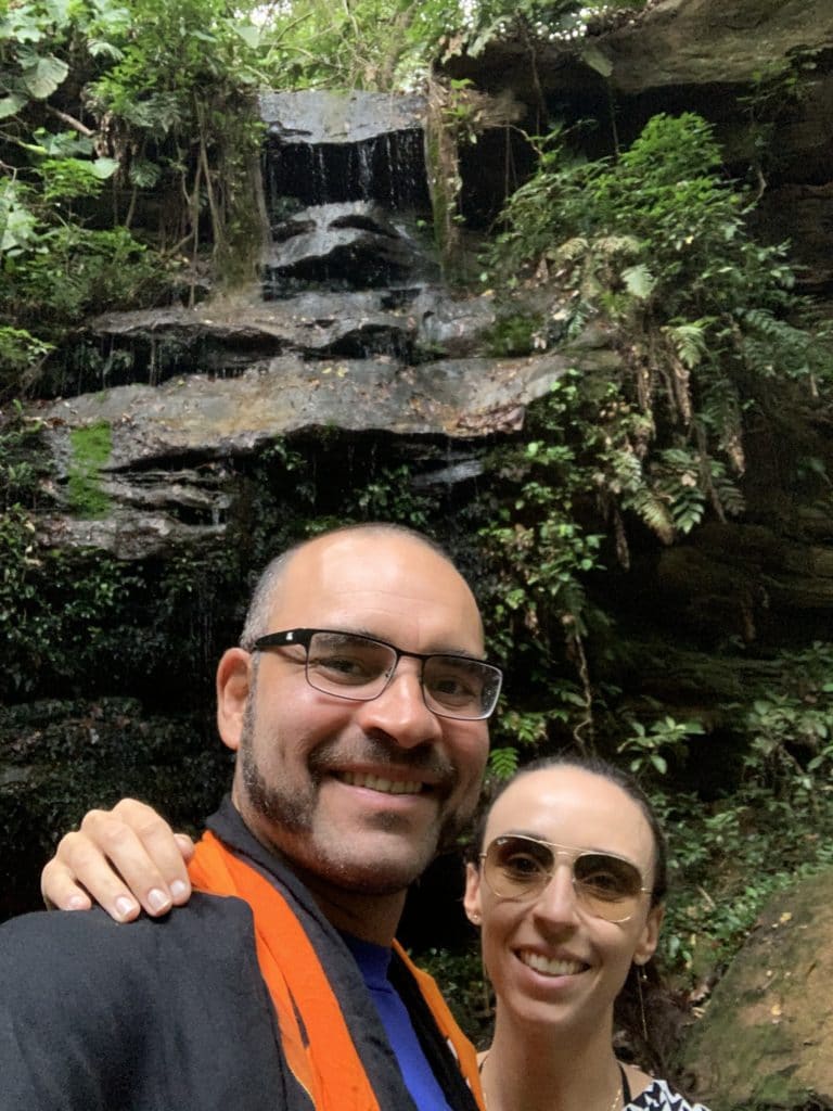 Cachoeira do Bugio, next to Cachoeira do Evilson in Taquaruçu