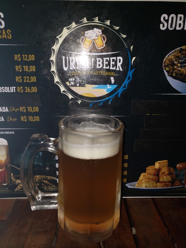 Draft beer at Urra Beer