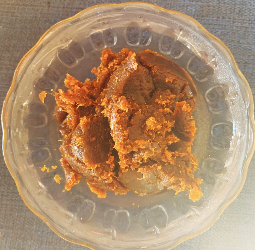 Buriti candy dessert