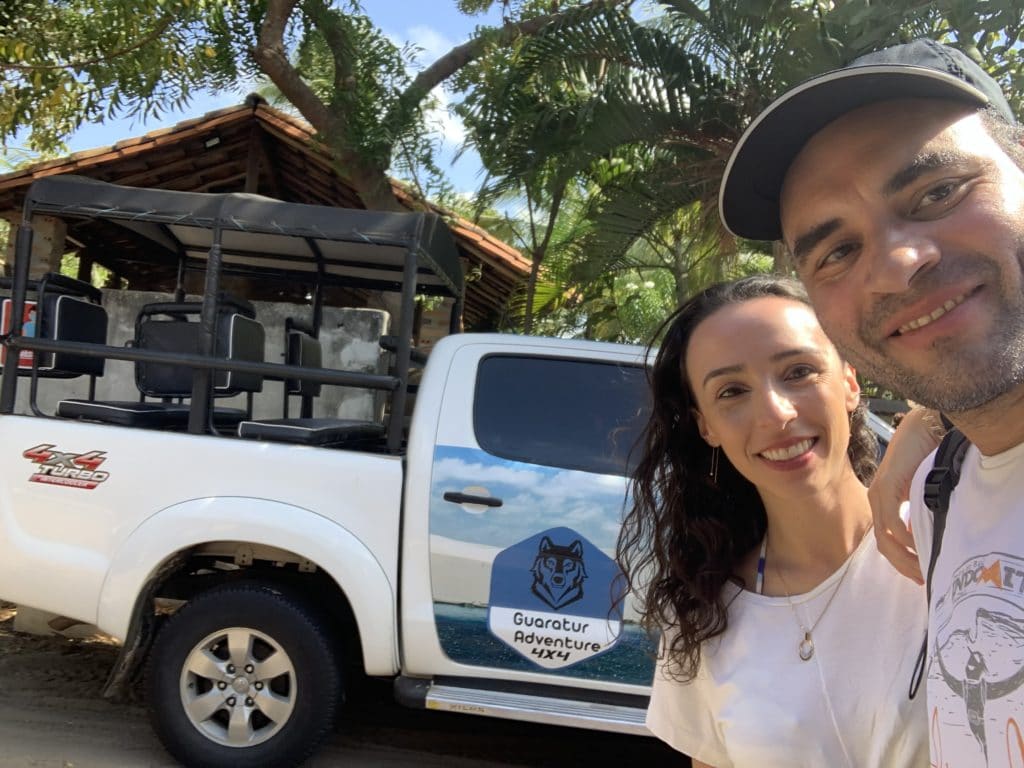 The truck that took us to the Lençóis