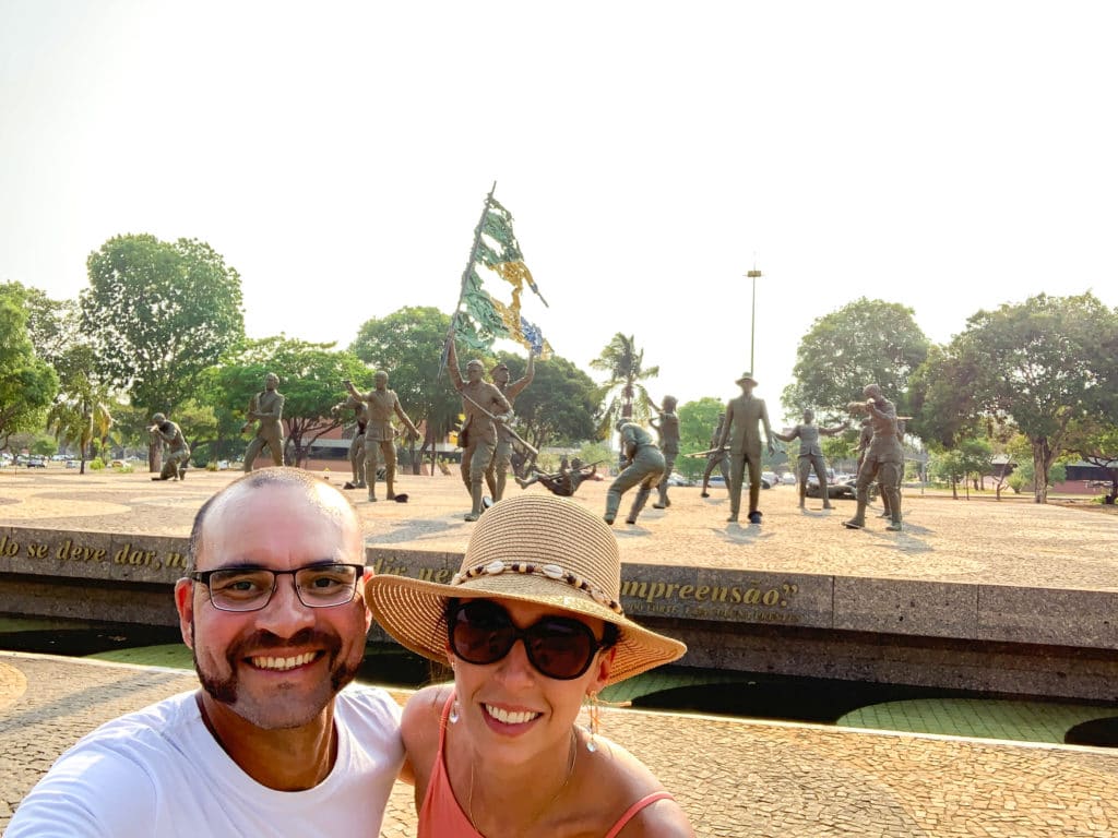 Monumento aos Dezoito pelo Forte, Palmas