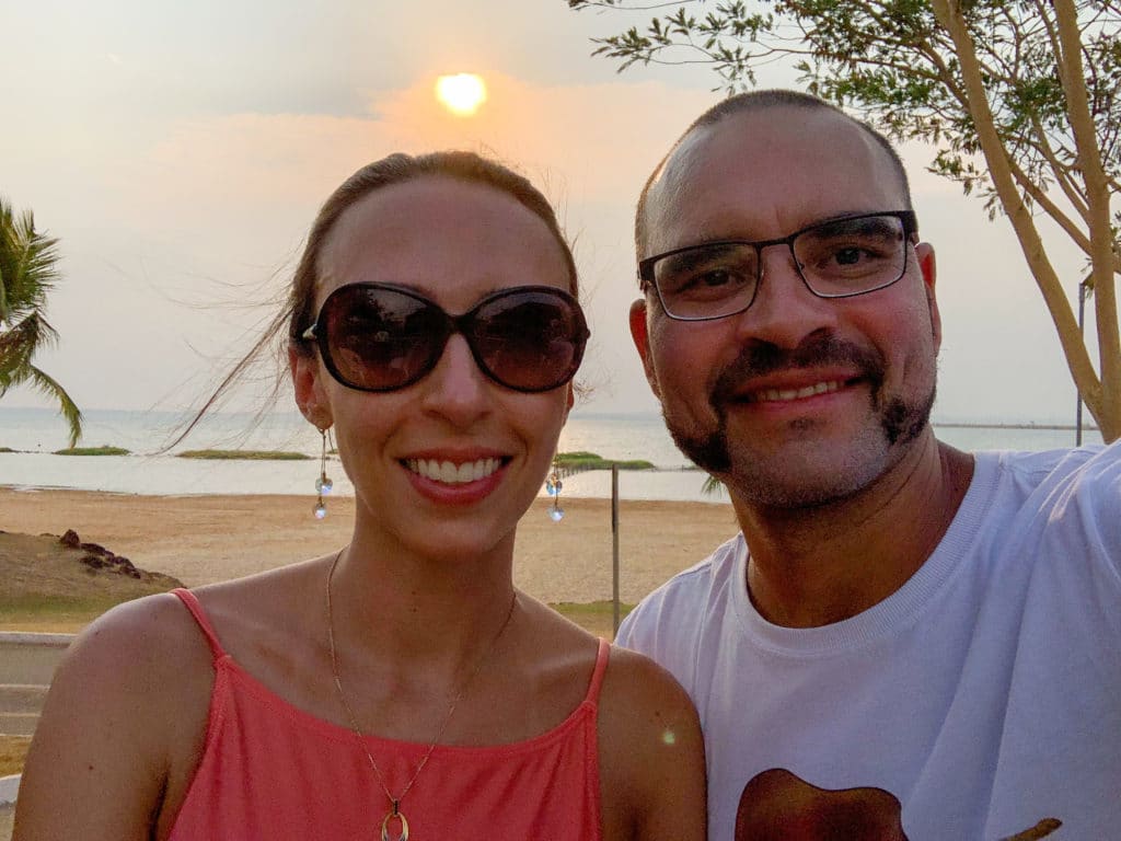 Sunset at Praia da Graciosa, Palmas, Tocantins, Brazil