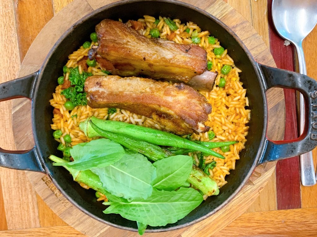Arroz de linguiça bragantina
