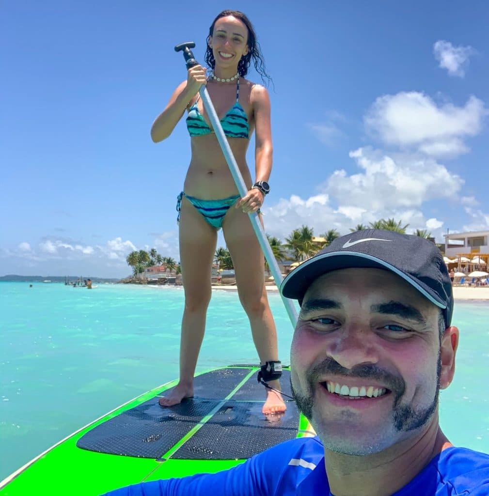 Stand-up paddleboarding