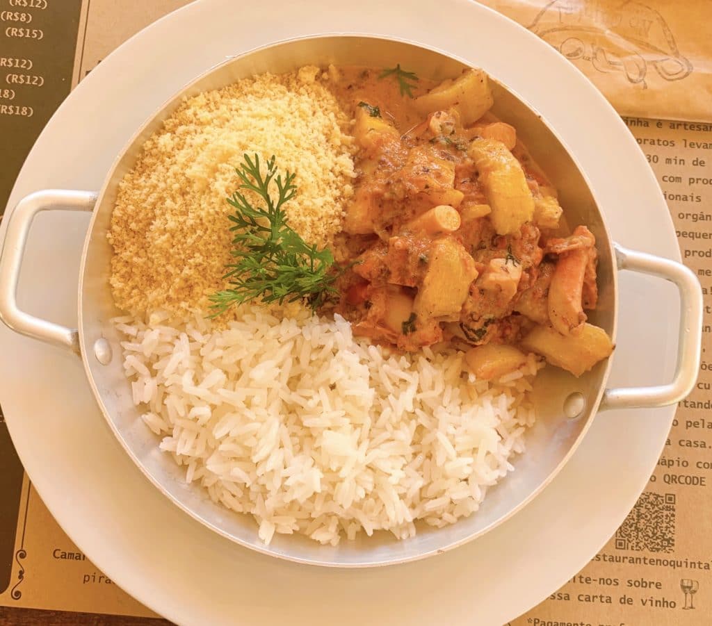 No Quintal main course