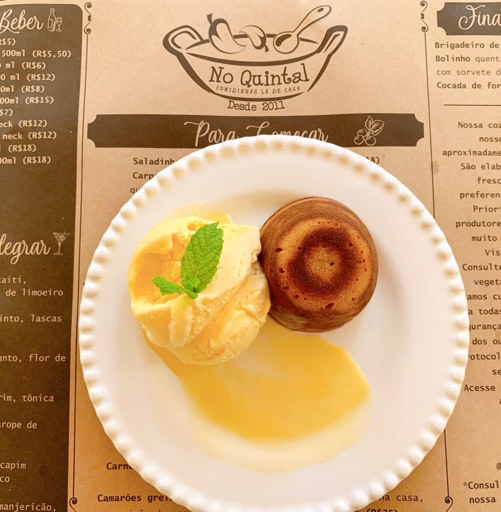 No Quintal dessert