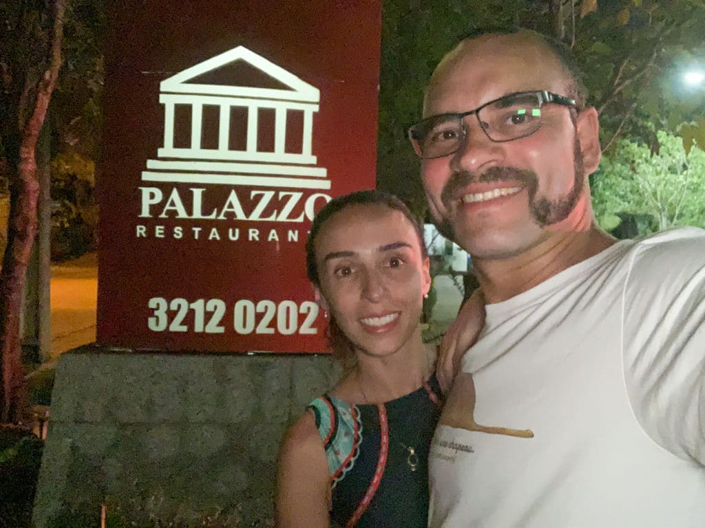 Entrance to Restaurante Palazzo, a Palmas food tip