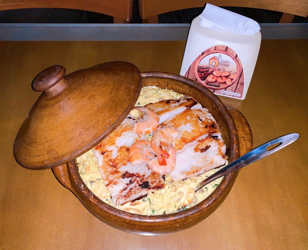 Tapera do Sabor main course: Peixe da Tapera