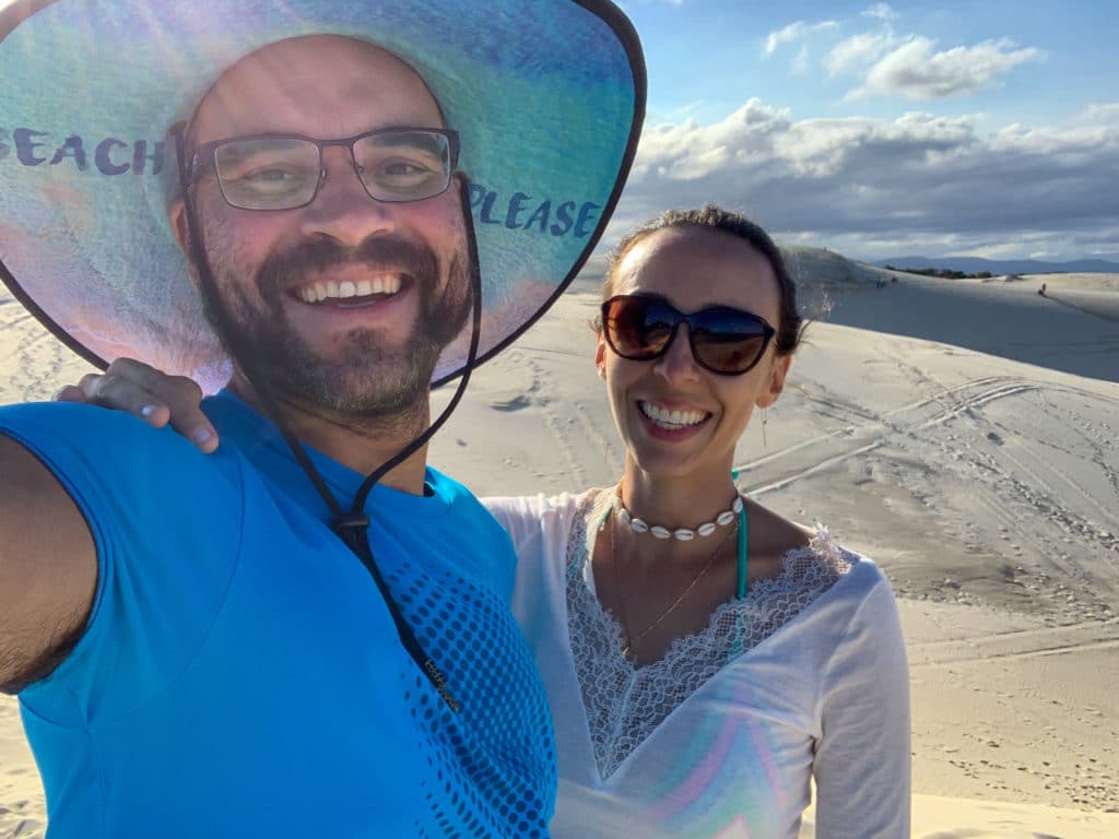 Sunset at the Imbituba Dunes