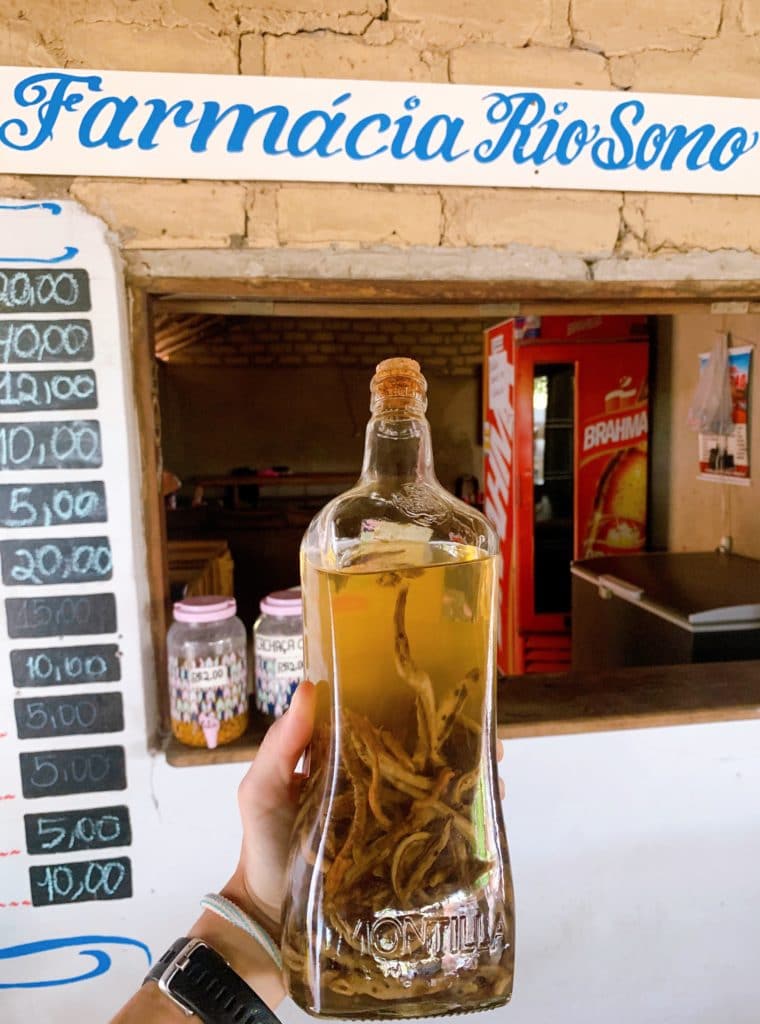 Jalapa cachaça, made from the fruit that gives the region its name
