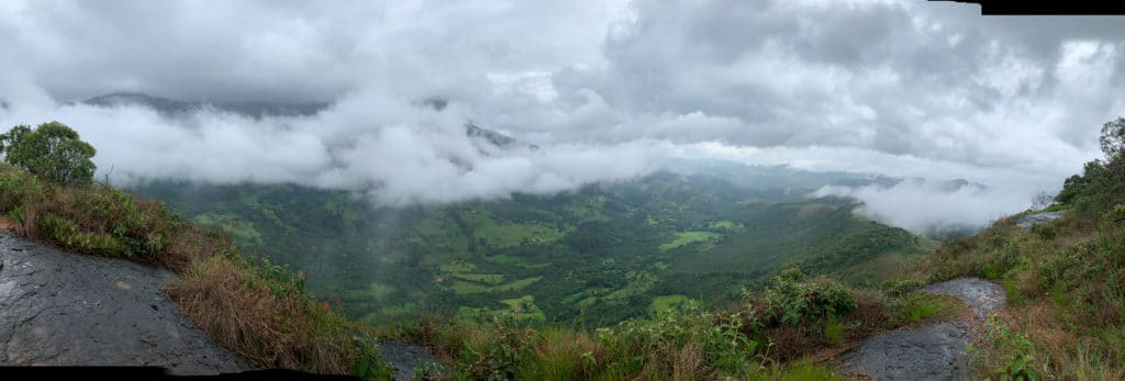 Panoramic view from Pico da Cabeça do Leão