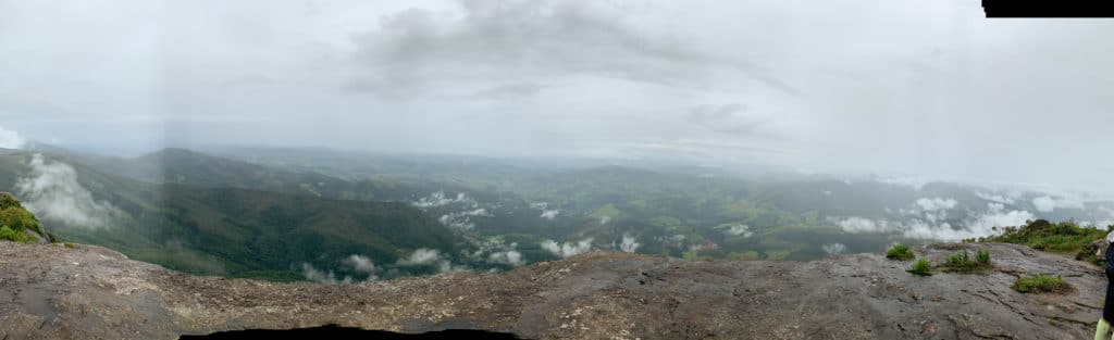 Panoramic view from Pico do Papagaio, Aiuruoca, Minas Gerais
