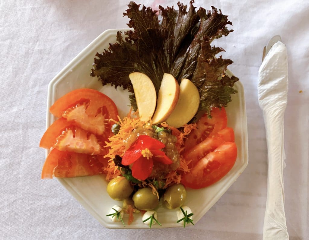 Salad at Restaurante Casal Garcia