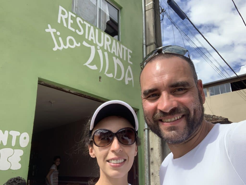 Entrance to Restaurante Tia Zilda, Alagoa