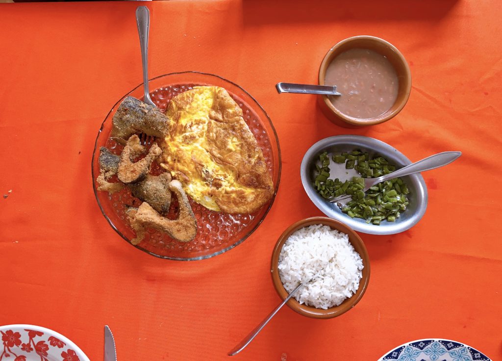 Main course at Tia Zilda