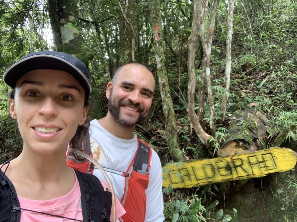 Sign for Cachoeira do Calderão