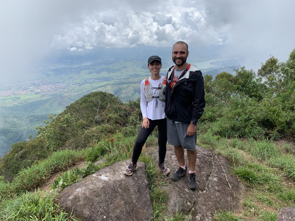 Reaching the summit of the Três Picos trail, lower section of Itatiaia National Park