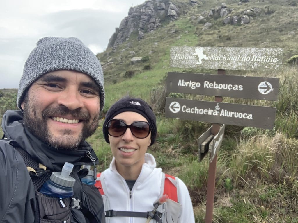 Signage for Cachoeira Aiuruoca