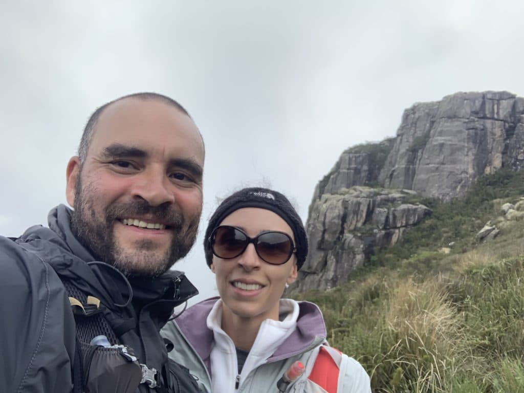Climbing up toward Pico do Altar