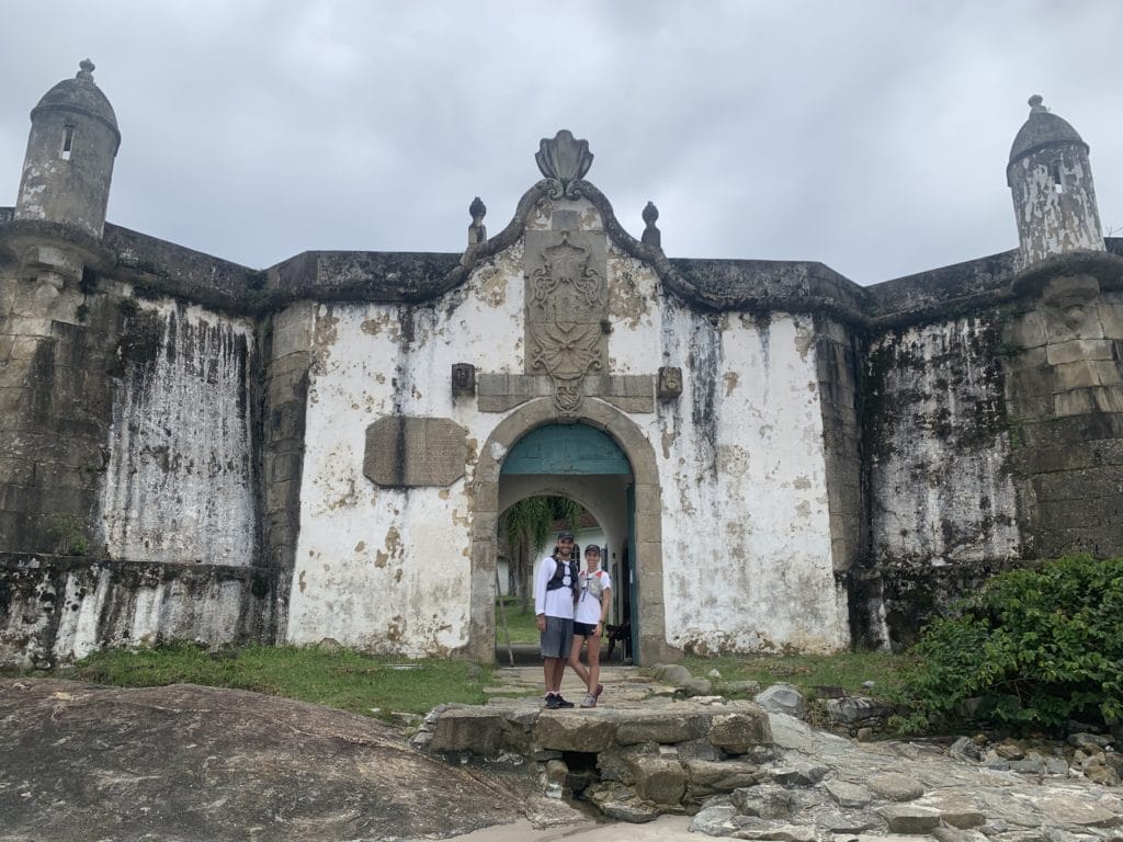 Entrance to the fortress, Ilha do Mel