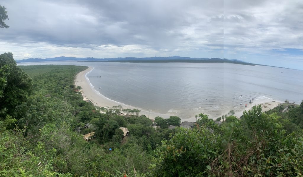 View from the fortress, Ilha do Mel
