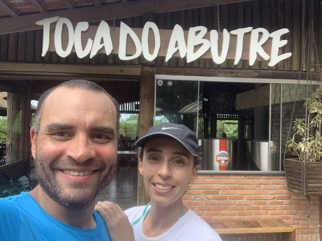 Toca do Abutre restaurant, Ilha do Mel