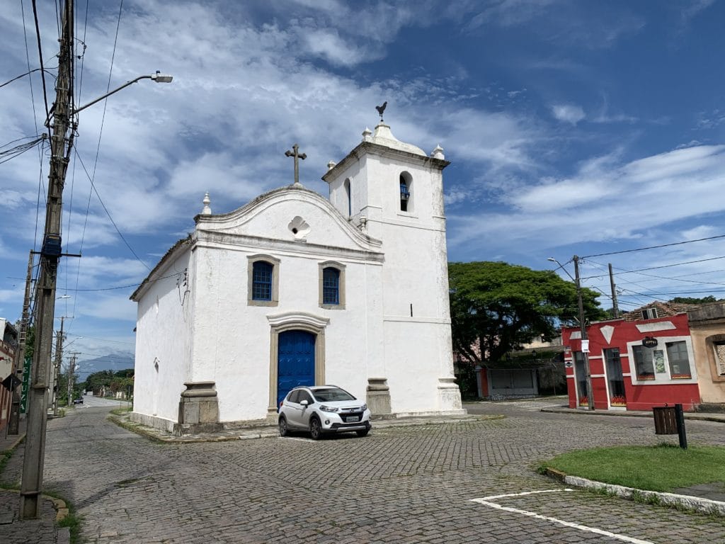 View of the Igreja da Ordem de São Benedito, near Nossa Senhora do Rosário
