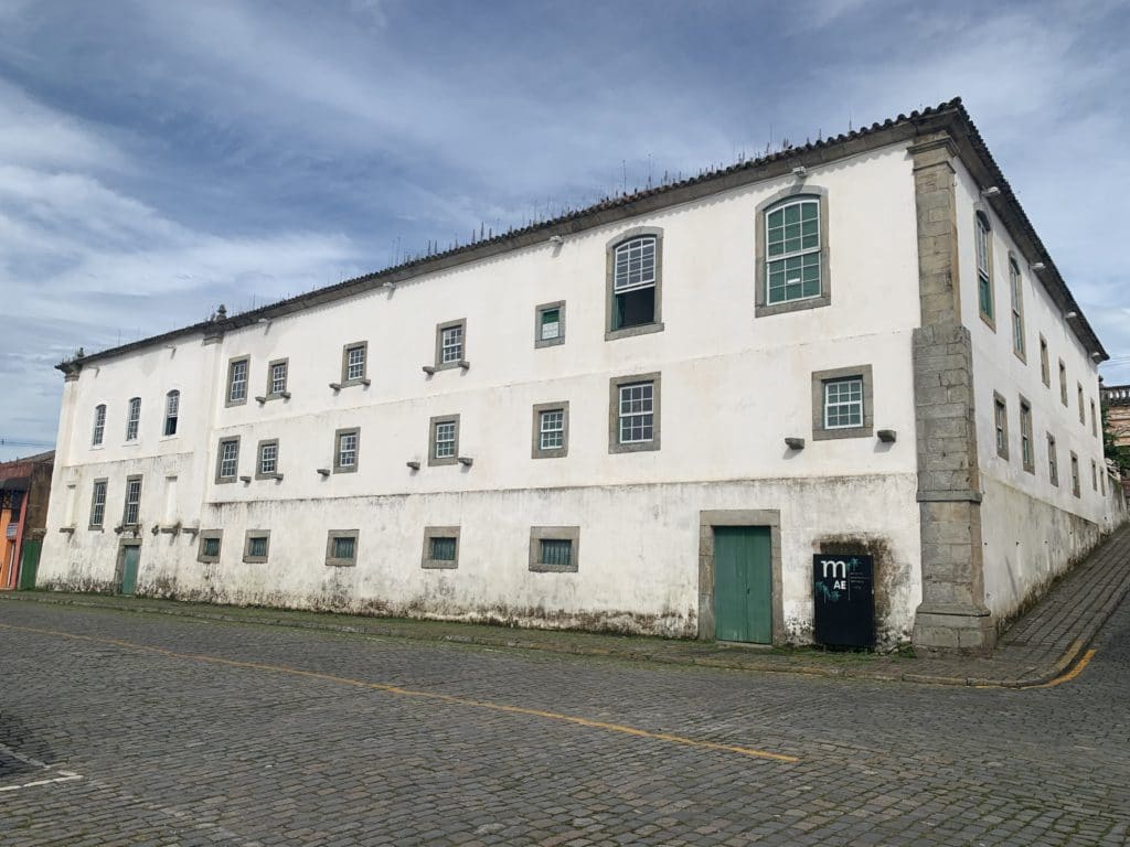 Facade of the UFPR Museum of Archaeology and Ethnology, Paranaguá