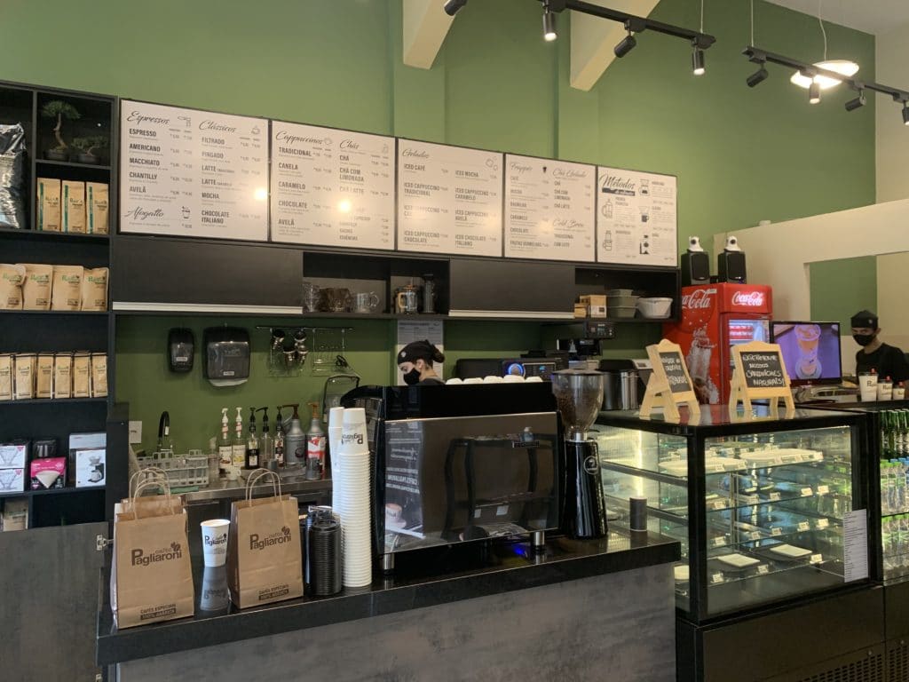 Where to order at Café Pagliaroni