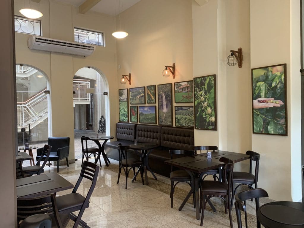 Café Pagliaroni’s dining area