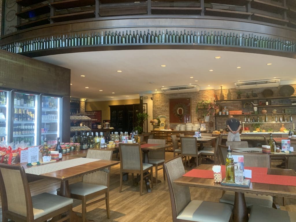 Meat cuts and buffet at Casa di Tullio