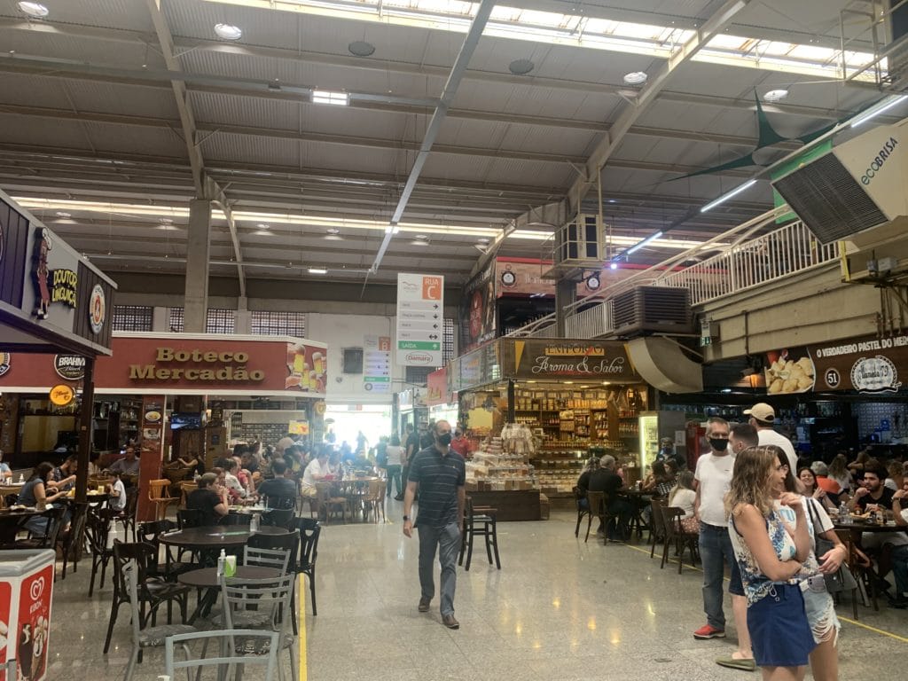 Restaurants at Novo Mercadão