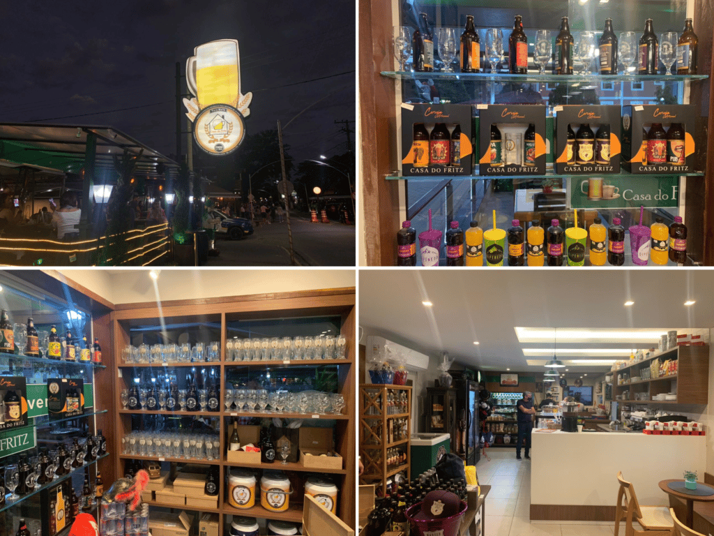 Casa do Fritz’s shop, where to eat in Penedo, RJ