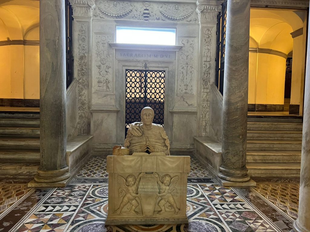 San Gennaro’s crypt in Naples