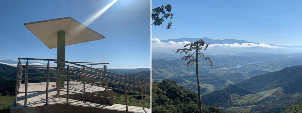 Lookout points in São José do Barreiro, found all along the road nearly to the park entrance