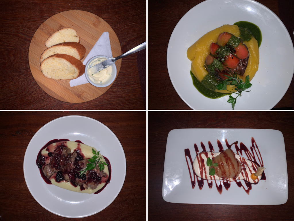 Restaurante The Raven, delicious dishes
