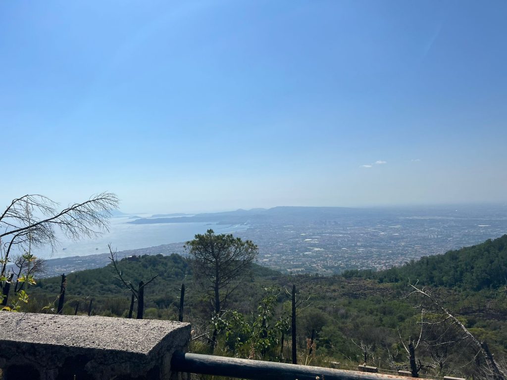 Bay of Naples from Mount Vesuvius