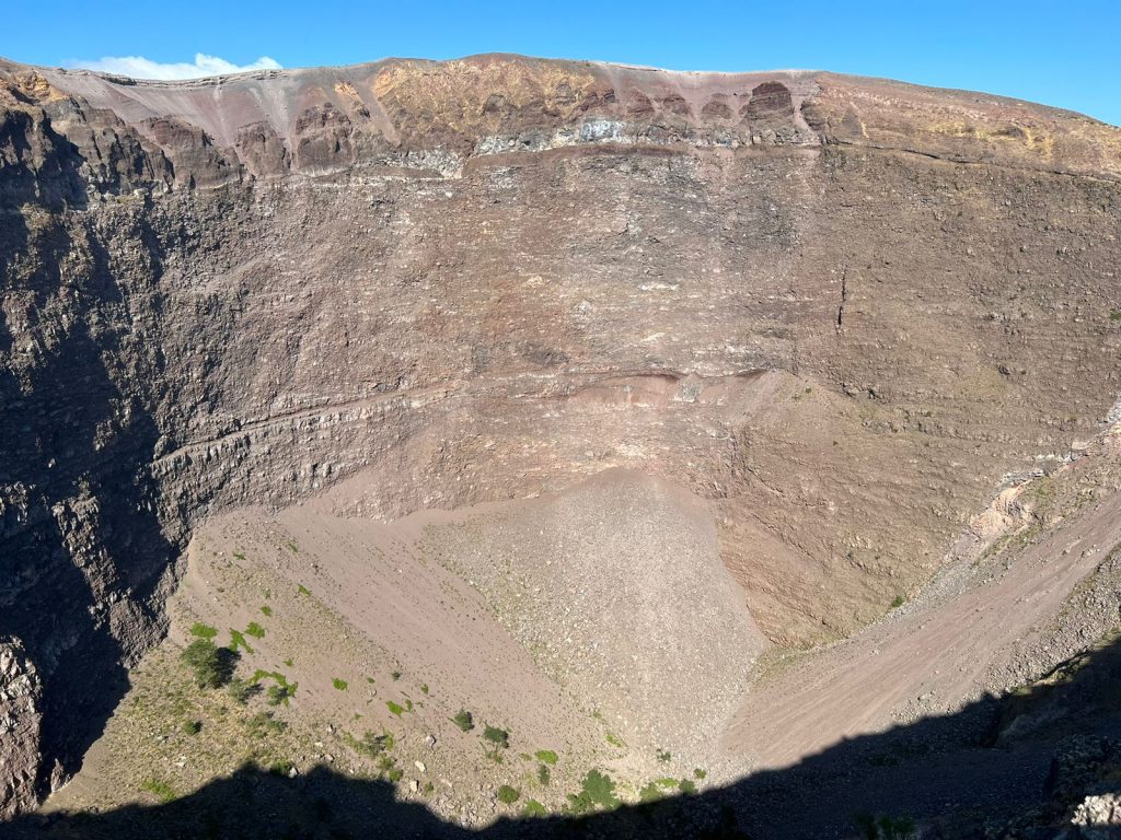 Crater of Mount Vesuvius, Italy