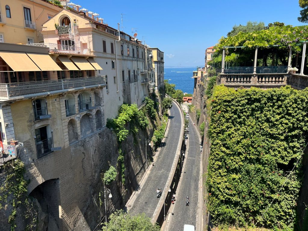 View from Piazza Tasso, Sorrento